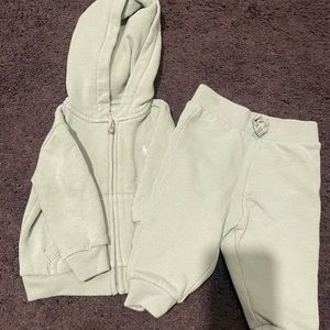 Ralph Lauren Mint Green Polo Sweatsuit